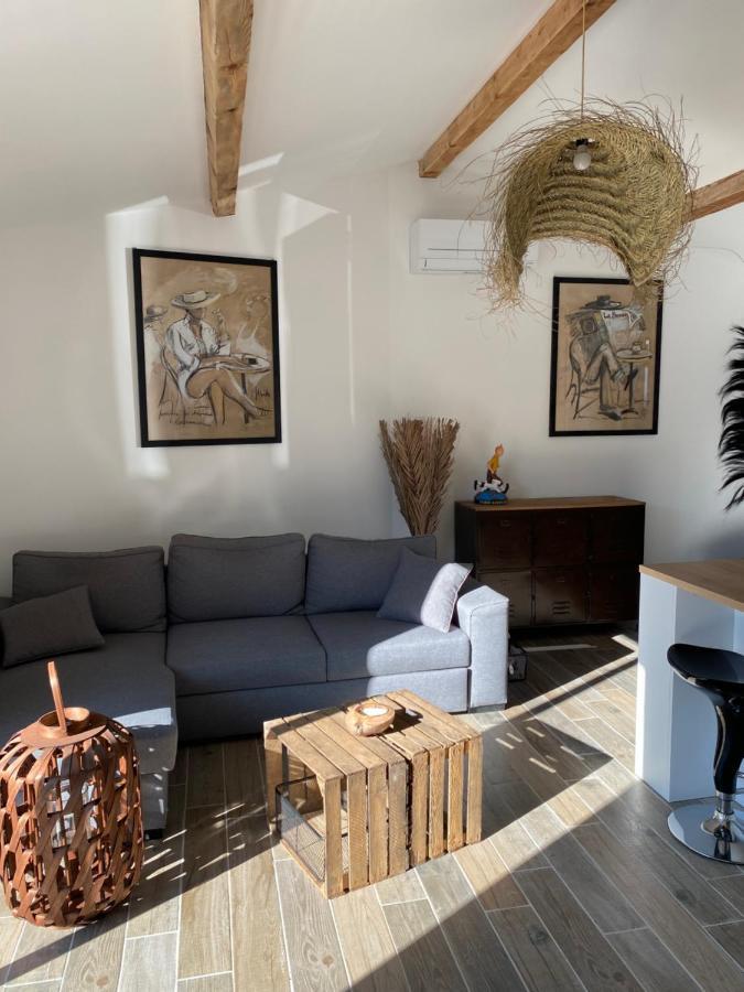 Petit nid douillet en Luberon avec spa Ansouis Extérieur photo
